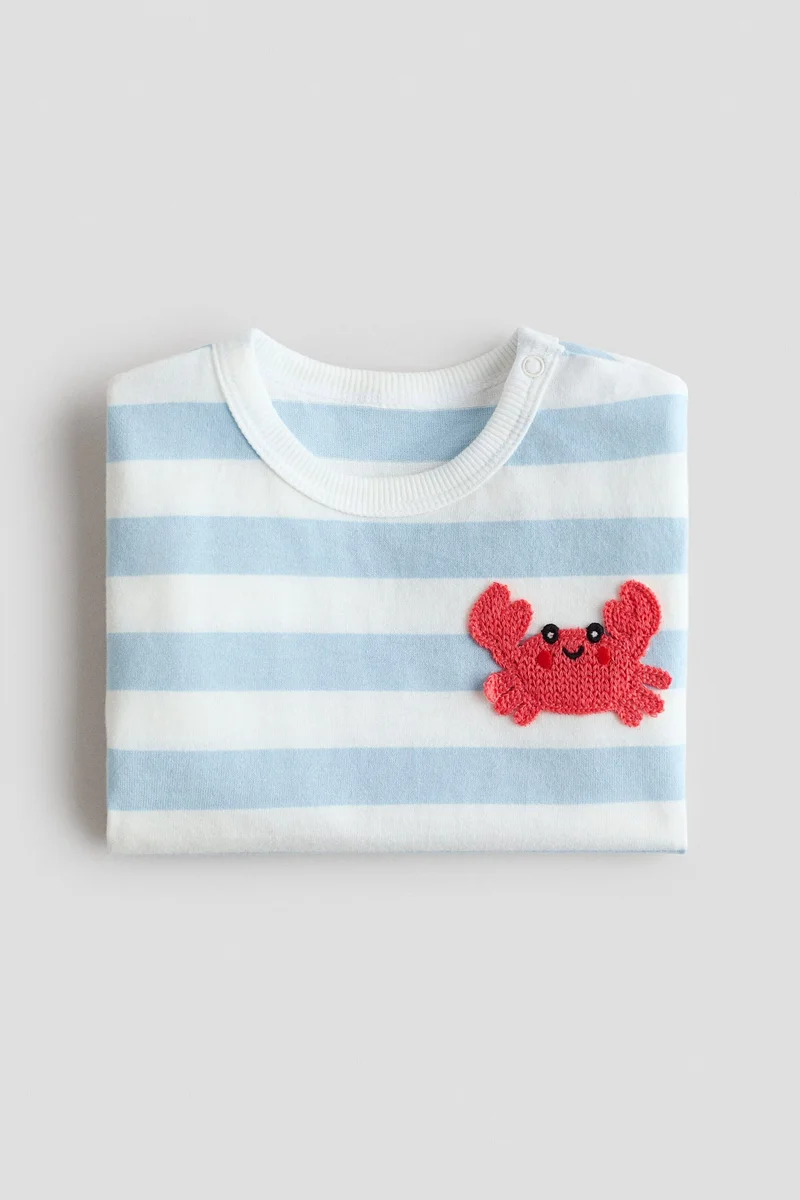H&M Motif-detail T-shirt